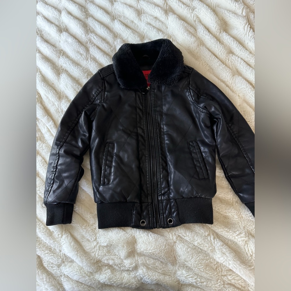 EUC Unisex leather Jacket